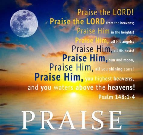 Psalm 148:1.